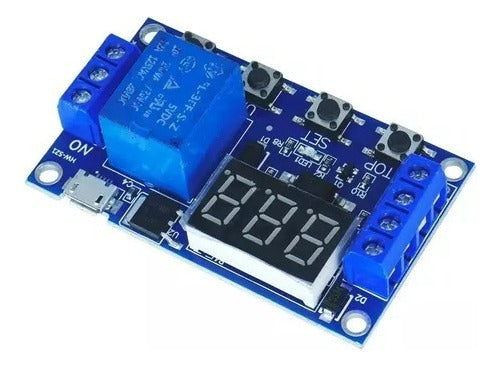 Modulo Timer Relay Temporizador Programable De 0-999s 12v 0