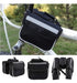 BsAs Tecno Double Bicycle Pannier Bag - Black 2