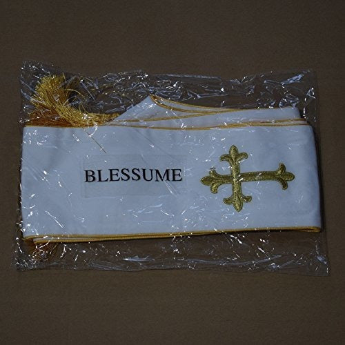 Blessume 1pc Clero Estola Color Blanco 5