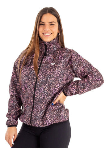 Roxy Pack And Go Printed Windbreaker Jacket for Women 1