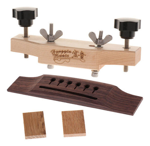 1 Set Guitar Bridge Clamp Com Rosewood Bridge Guitar 0