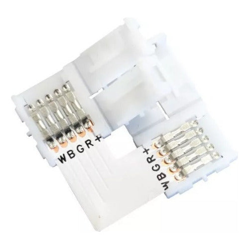 Demasled L Connector Corner for RGBW LED Strips 5050 X50 0