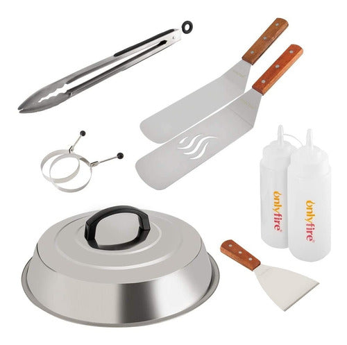 Professional BBQ Grill and Griddle Utensil Set 0