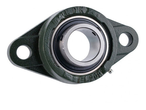 Rodabell Oval Support with UCFL 213 Bearing 65mm Axle 0