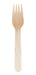 Disposable Wooden Forks (Pack of 12 Units) 1