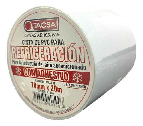 Tacsa Cinta Pvc Con Adhesivo 20mts 70mm 0