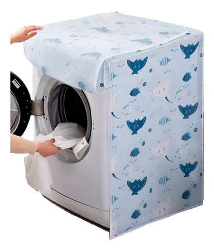 Out Waterproof Washing Machine Cover for Front and Top Loaders 0