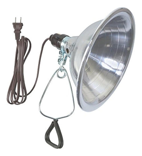 Woods Clamp Lámpara De Luz Con Reflector De Aluminio 150w Ul 0