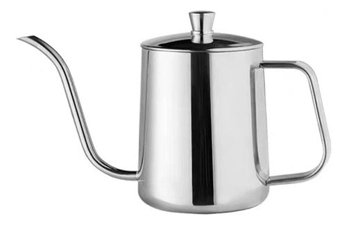 Modo Barista Pitcher Cuello De Cisne Tapa Inox 600 Ml 0