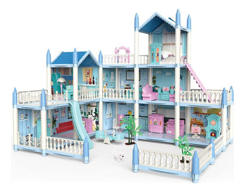 ~? Deao Dollhouse Dreamhouse Para Niñas - 3 Pisos 11 Habitac 0