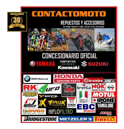 Cadena 520/118 Pasos Reforzada Motocross Enduro Tornado Xtz 3