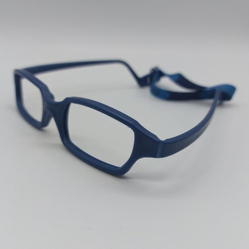 Flexi Gum Children’s Flexible Blue Glasses CR01 1