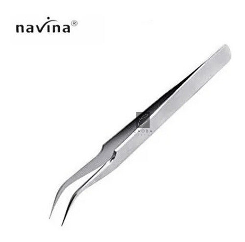 Navina Curved or Straight Tweezer for Eyelash Extension 6