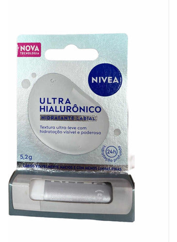 Nivea Organic Lip Balm Spf 20 Hyaluronic Acid 0