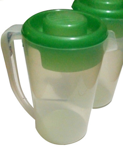 2u Jarras Plasticas 2 Litros - Agua, Jugo, Bebidas 0