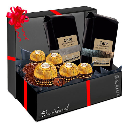 Sharo Wernal Gourmet Coffee Gift Box with Chocolates 1