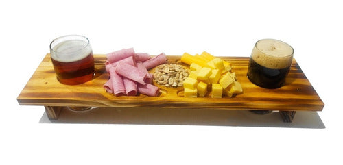 Picada Kit with Serving Board + 2 Pint Glasses 1