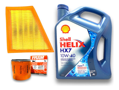 Shell Kit Hx7 and 2 Filters for VW Gol Trend 2008-2012 0