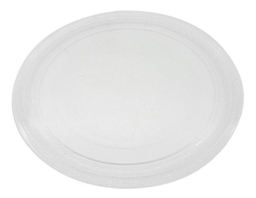 Plato De Vidrio Microondas 24.5 Cm De Diametro Liso 4