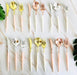 Set Disposable Cutlery Gold Silver Rose Plastic 3