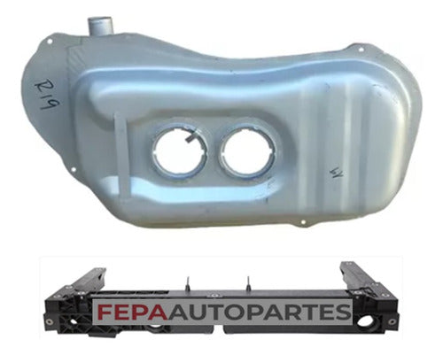 Generic 11 Fuel Tank for Renault 19 with 2 Large Openings 0