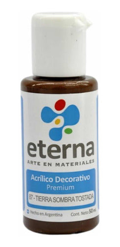 Eterna Premium Decorative Acrylic 87 Tierra Sombra Tostada 1