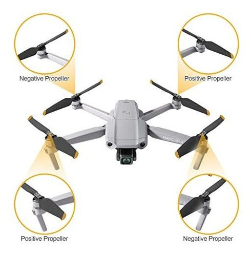 8 Helices De Bajo Ruido Para Para Dji Mavic Air 2/air 2s 6