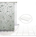 Modern PVC Shower Curtain Design with Metal Rings and Anti-mold Protector 13