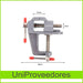 Uniproveedores Mini Portable Vice with 2-Inch Table Clamp 2