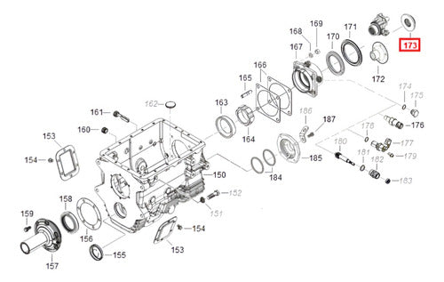 Eaton Tuerca Salida De Caja Exterior 1