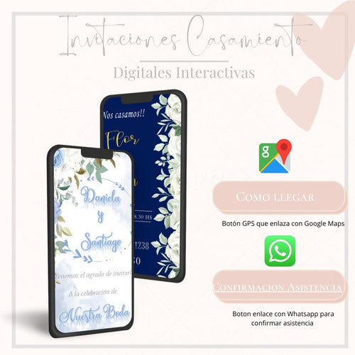 MAMA FAN Interactive Digital Wedding Invitations 1