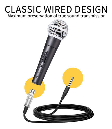 Eleventech Professional Dynamic Unidirectional Cable Microphone 5