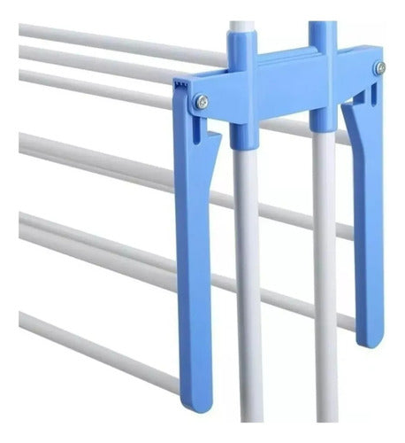 Generic Vertical Clothes Dryer, Folding, With Reinforced Wheels 7