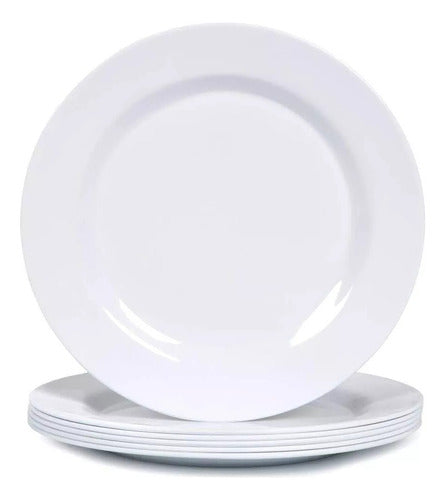 Levys Bazar 30 Melamine Plates / Deep or Shallow 25cm Dining 0