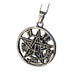 Surgical Steel Amulet Pendant Protection Luck Energy Om with Gift Chain 0