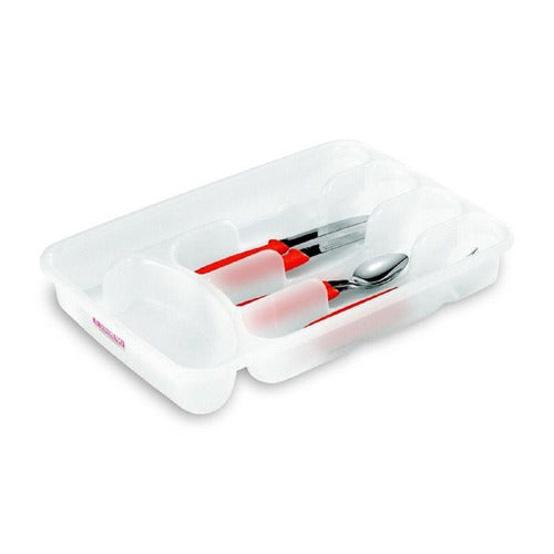 Medium Cutlery Tray Without Lid Sanremo w/ Sponge Holder Gift 0