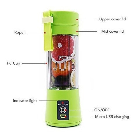 [versión Mejorada] Usb Juicer Cup De Huatop, Portable Juice 1