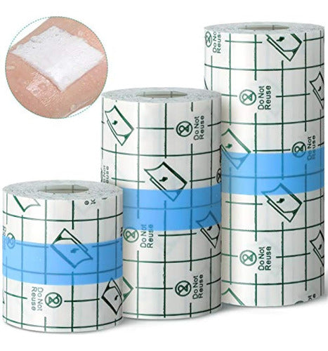 3 Elastic Transparent Adhesive Bandages 0
