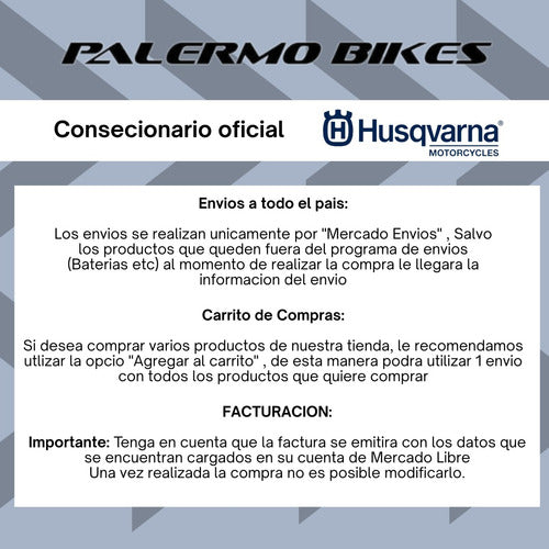 Husqvarna Original Corporate Umbrella - Palermo Bikes 4