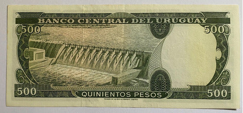 Billete Uruguay 500 Pesos 1967, 8a4 Rotondaro, Bu16 1