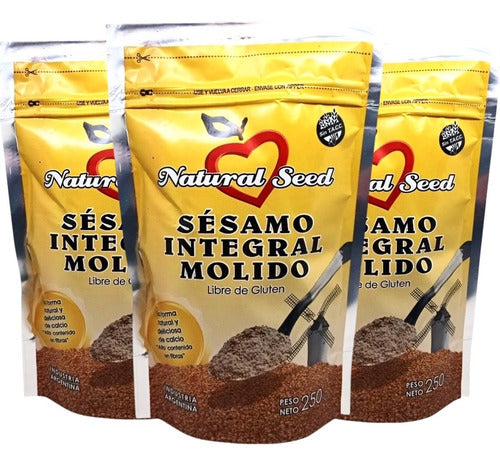 Natural Seed Whole Ground Sesame - 3 Units 0