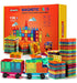 Gemmicc Luxurious Magnetic Tiles, 136 Pieces 0