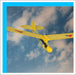 Mini Piper 3D Glider Plane Easy Assembly Interlocking 3