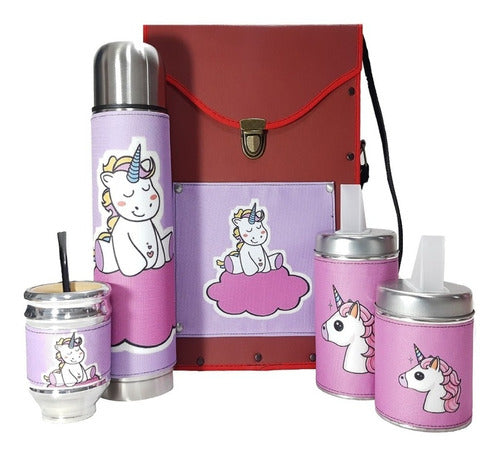 Marbry Shop Set Matero Equipo Kit De Mate, Unicornio 0