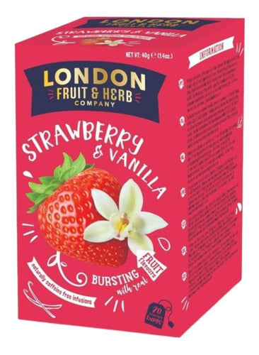 London Strawberry and Vanilla Tea - 20 Bags 0