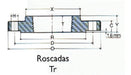 VALFER Brida Serie 150 - 3 Pulgadas Con Rosca Bsp 2