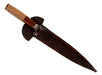 Dagger Cuchillo Regional Cabo Madera Hoja Acero Inoxidable 20 Cm 2