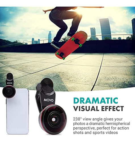 Movo Smartphone Camera Lens Kit 3