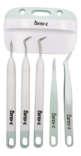 Corey-Z Vinyl Weeding Tool Kit for Cricut/Silhouette/Siser/O 0