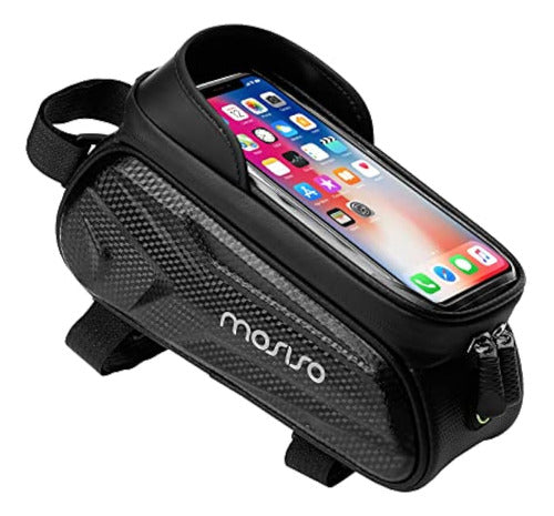 Mosiso Bolsa De Bicicleta Para Teléfono Frontal, 0